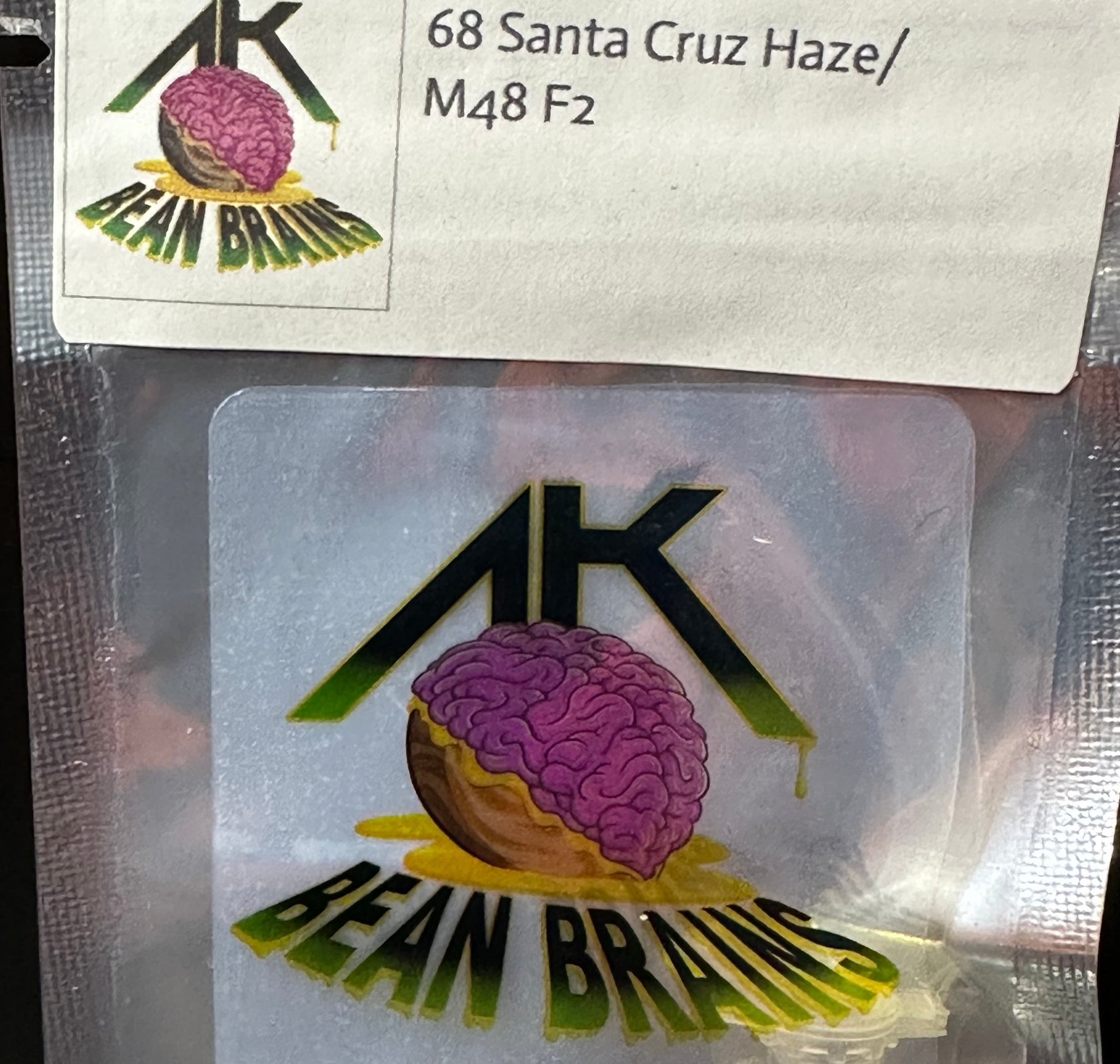 AK Bean Brains - 68 Santa Cruz Haze/M48 F2