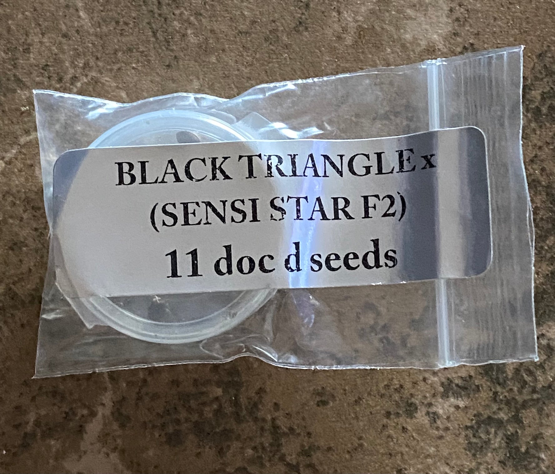 Doc D - Black Triangle x (Sensi Star F2)