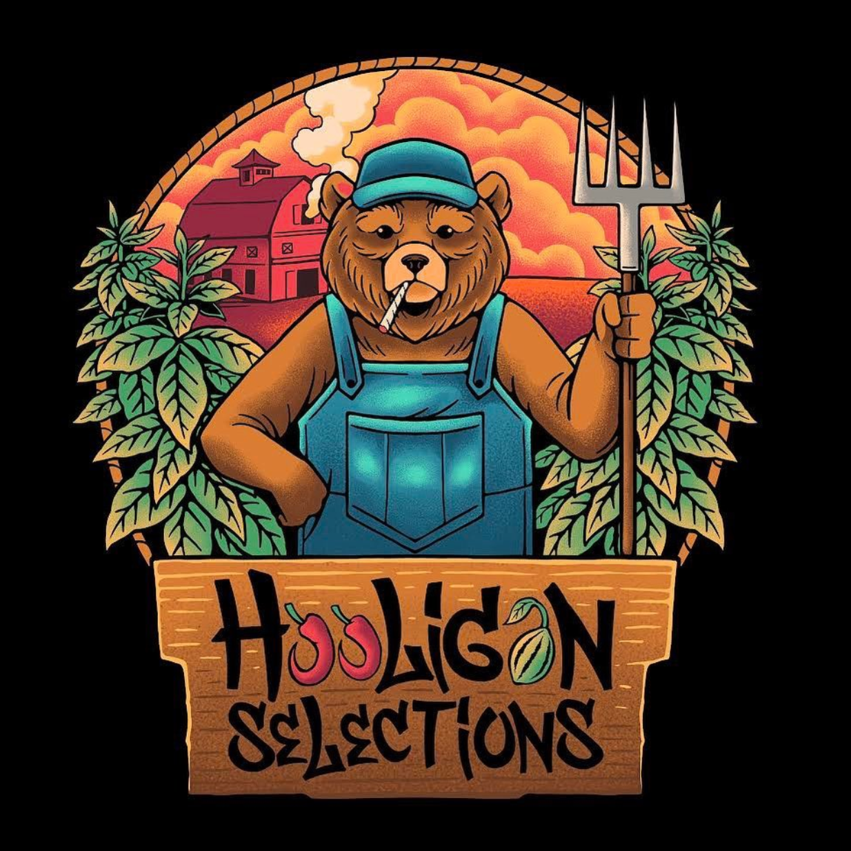 Hooligan Selections - Green Cush aka Green Crack x Red Lime OG