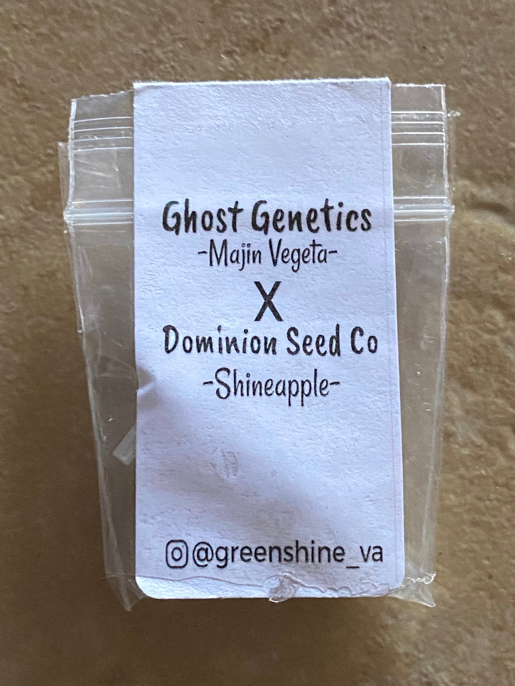 Ghost Genetics - Majin Vegeta x Shineapple