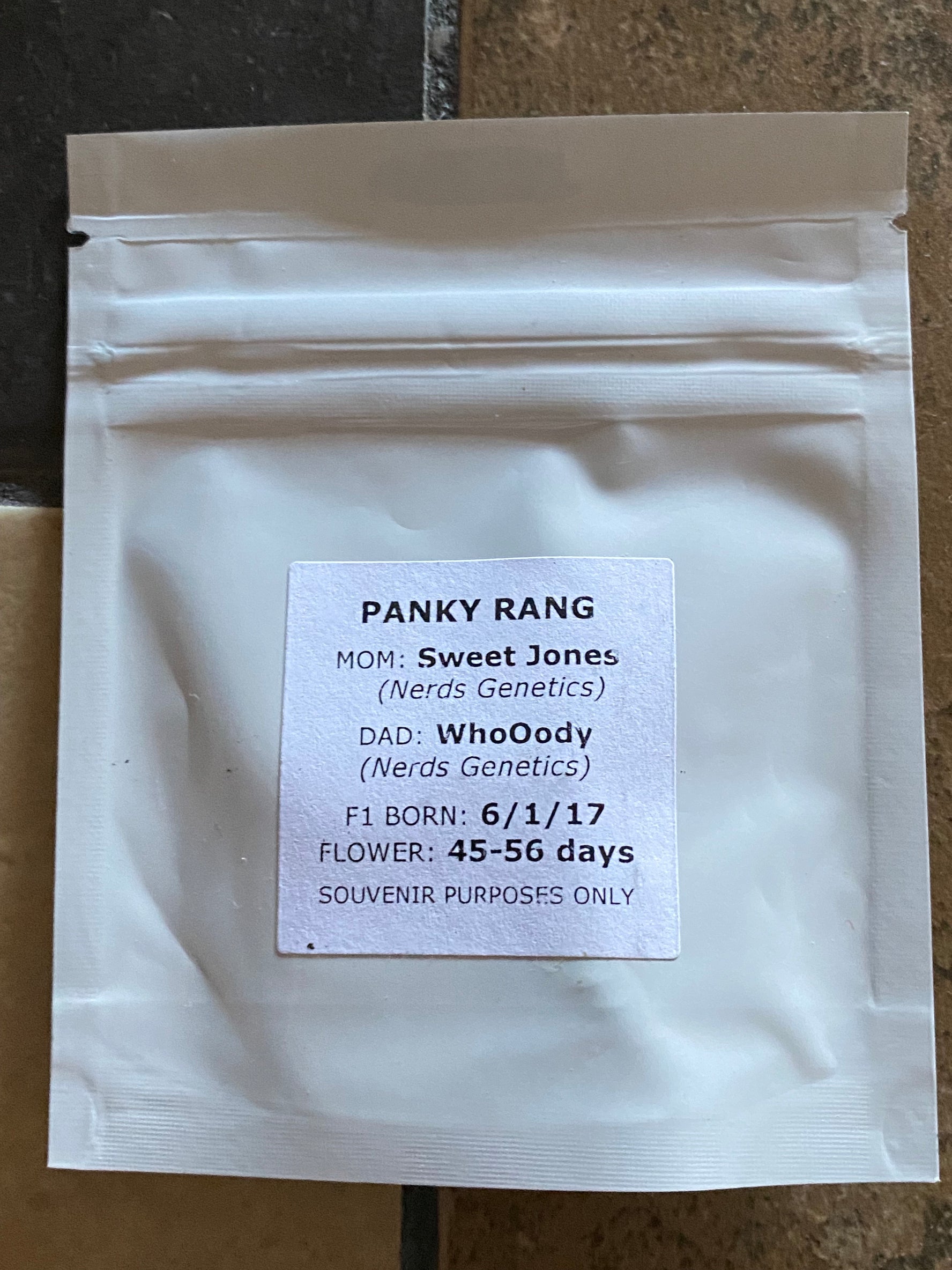 Nerds Genetics - Panky Rang