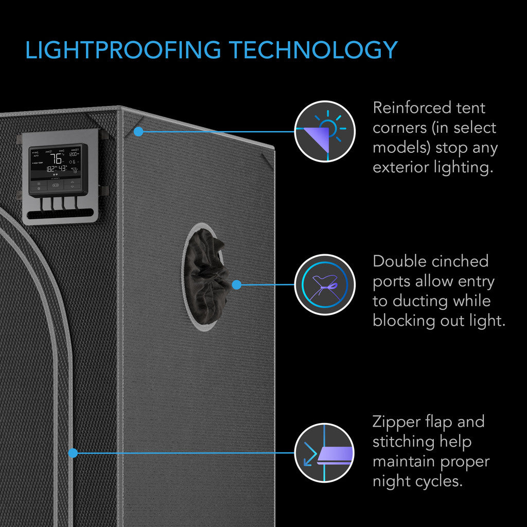 AC Infinity - CLOUDLAB 844, Advance Grow Tent 4x4